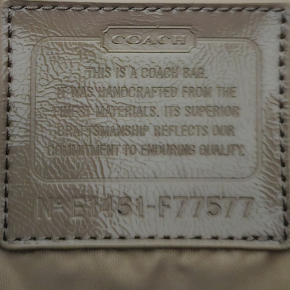 NWOT - Coach Canvas Tote - 14x13x5.5 - Picture 3 of 5